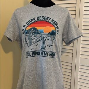 Eagles T-shirt “On A Dark Desert Highway”